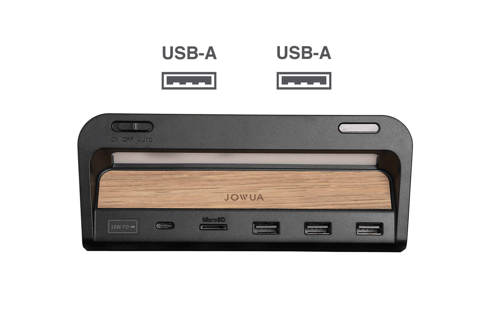 USB Hub LED Light (Dual USB-A) - Jowua – JOWUA