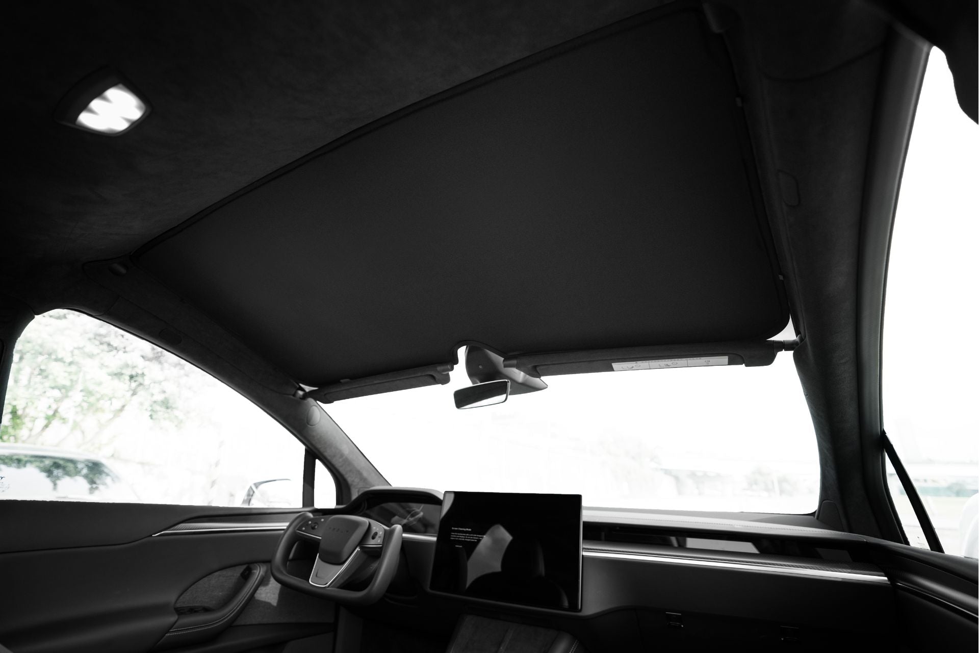 Model X sunshade bundle, easy protection from the sun in the model X