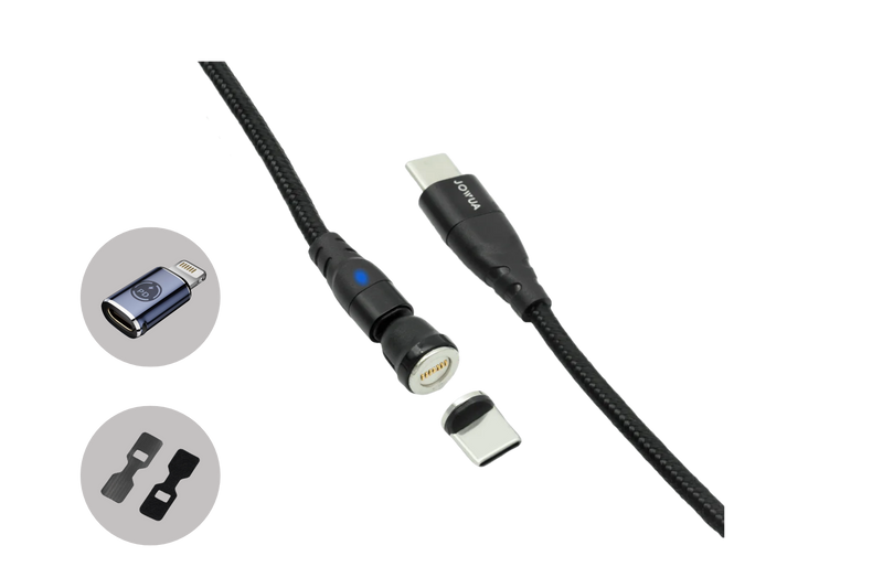 Câble de charge magnétique USB-C vers USB-C (1M-1,8M)